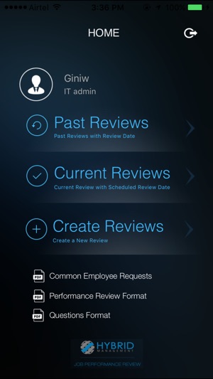 Hybrid Management Job Performance Review System(圖1)-速報App