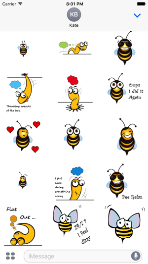 Beehive Coworkers Stickers(圖4)-速報App