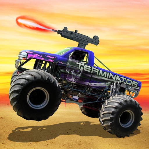 Monster truck Offroad Shooting - Top Racing Game Icon