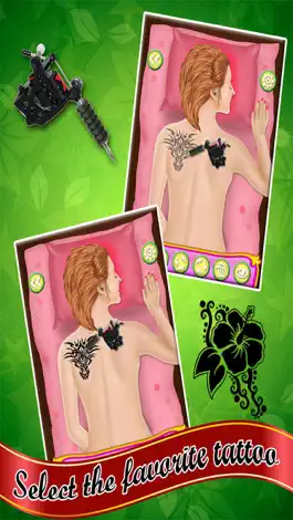 Game screenshot Back Tattoo Designer - Girls Tattoo Games apk