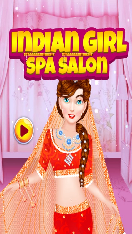 Indian Girl Spa Salon