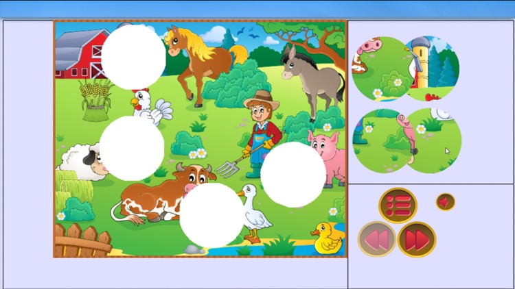 Kids Puzzle Farms screenshot-3