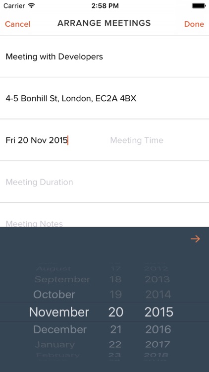 Request - Schedule Meetings