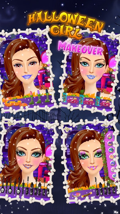 Halloween Makeover Salon Girls Games screenshot-3