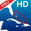 Aqua Map Bahamas HD Pro - GPS Wavey Line Charts