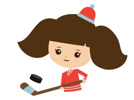 25+ awesome stickers of kids playing sports