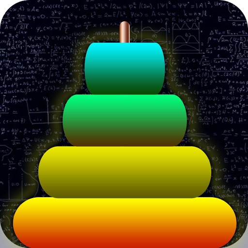 Tower of Hanoi - Math puzzle Game