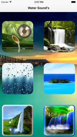 Game screenshot Water Sound - Sounds for sleep and relaxation mod apk