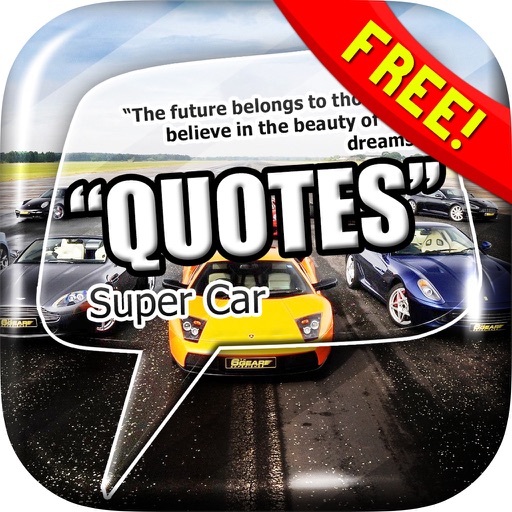 Daily Quotes Maker Wallpapers for Super Car Themes icon