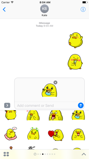 Lovely Duckling - Animated Stickers And Emoticons(圖1)-速報App