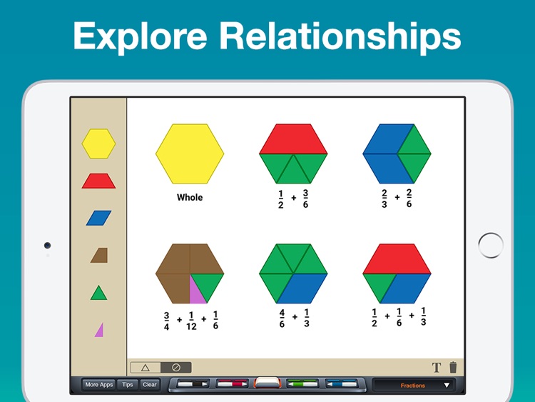 Pattern Blocks Manipulative screenshot-3