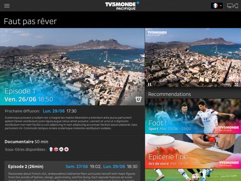 TV5MONDE+ Pacifique screenshot 3