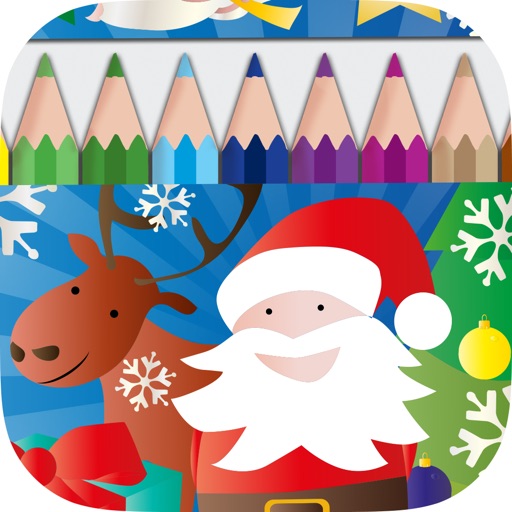 Draw and Colour: Xmas iOS App