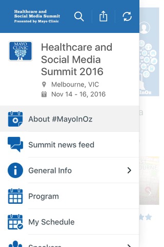 MayoInOz 2016 screenshot 2
