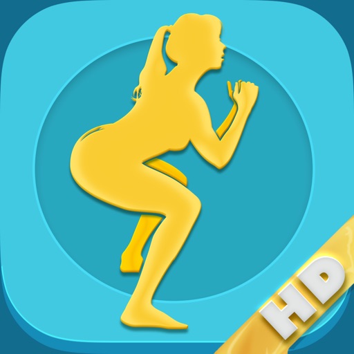 Butt Workout FREE HD - Aerobic Exercises Thigh Leg Icon