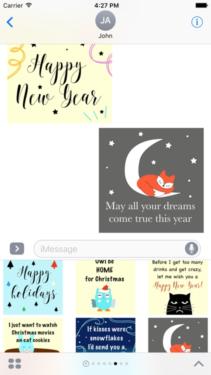 Holiday Quotes Stickers screenshot-4
