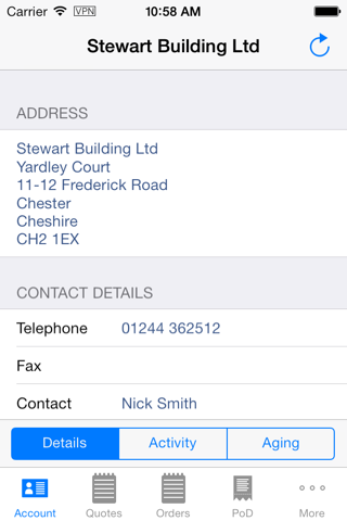 James Hargreaves Customer App screenshot 2