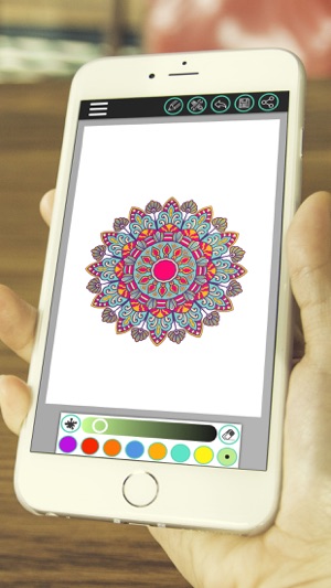 Coloria: Coloring Book Mandala(圖3)-速報App