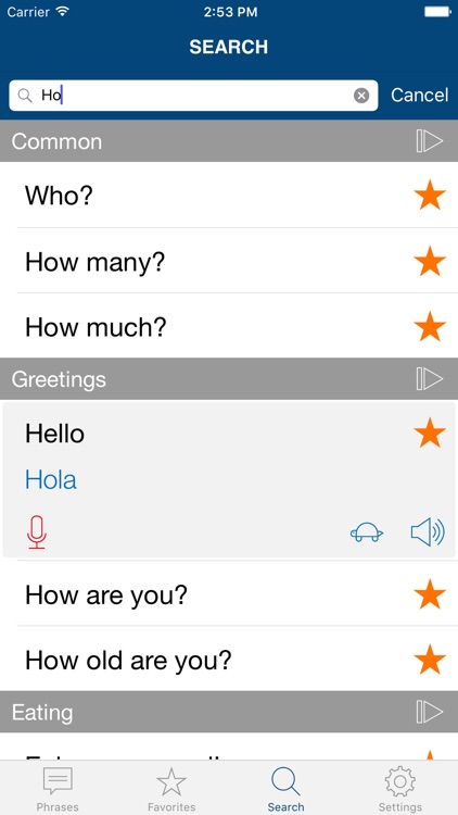 Learn Spanish Phrases Pro screenshot-3