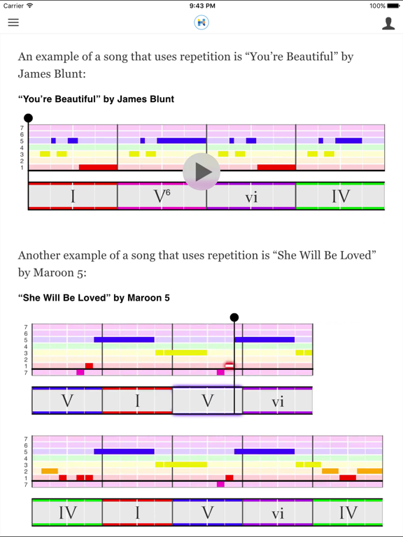 Hooktheory I: Music Theory screenshot