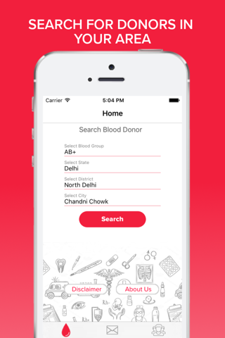 Anmol - Blood Donor Search App screenshot 2
