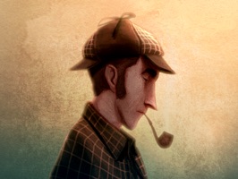 From the iClassics team, and following the popularity of our Sherlock Holmes app, we now present our new Sherlock Holmes Stickers