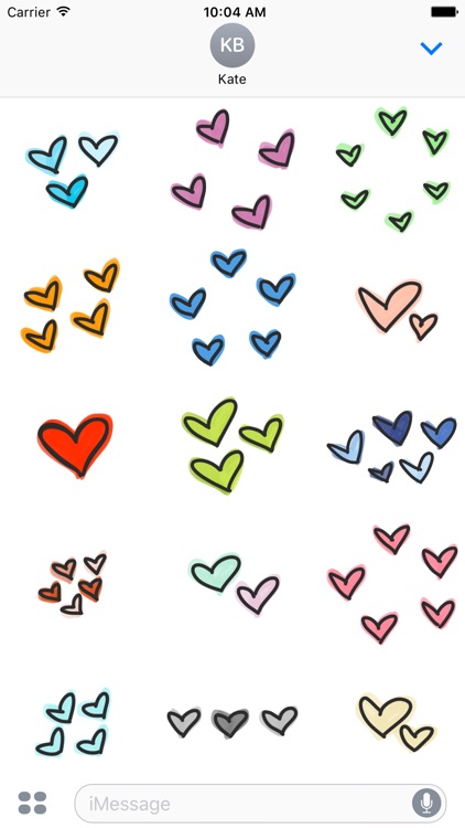 Happy Heart sticker - emoji stickers for iMessage