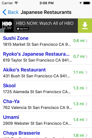 Food Finder FREE! Find Top Restaurants Around Town screenshot 2