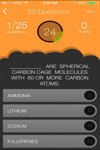 NanotechnologyQuiz screenshot 3