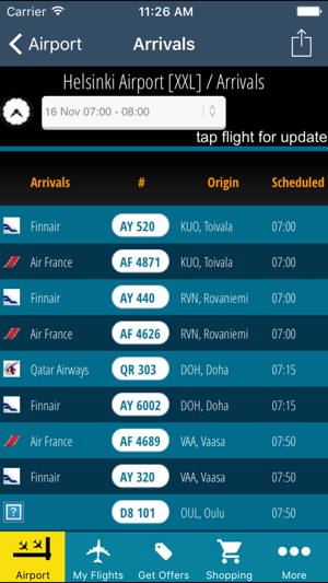 Helsinki Vantaan Airport Pro (HEL)+ Flight Tracker(圖2)-速報App