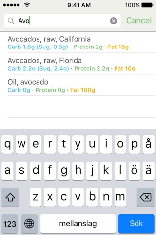 Nutrient Guide Lite screenshot 2