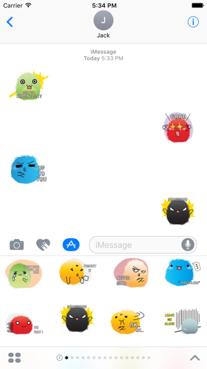 Ball Stickers Winter for iMessage(圖1)-速報App