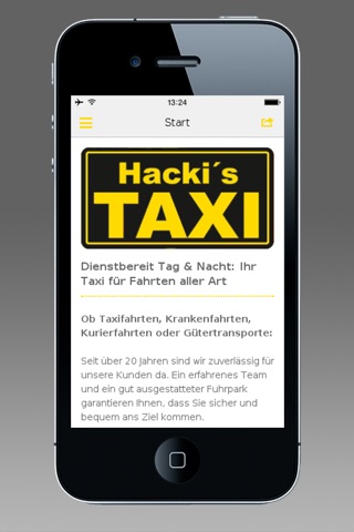 Hackis Taxiruf screenshot 2