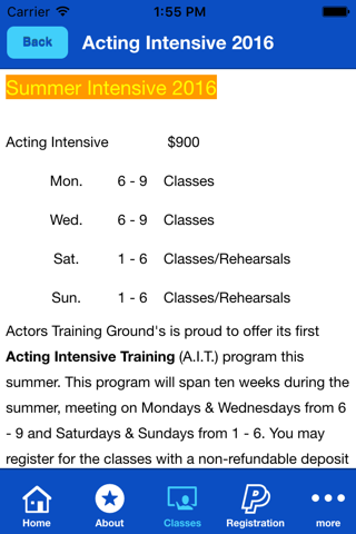 Actors Training Ground screenshot 3