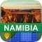 Namibia offline map mobile application