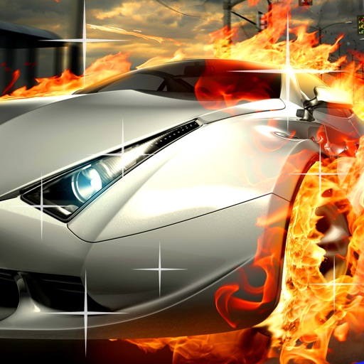 AAA Crazy Racer 3D - Extreme wheels race to earn the happy coin before die icon