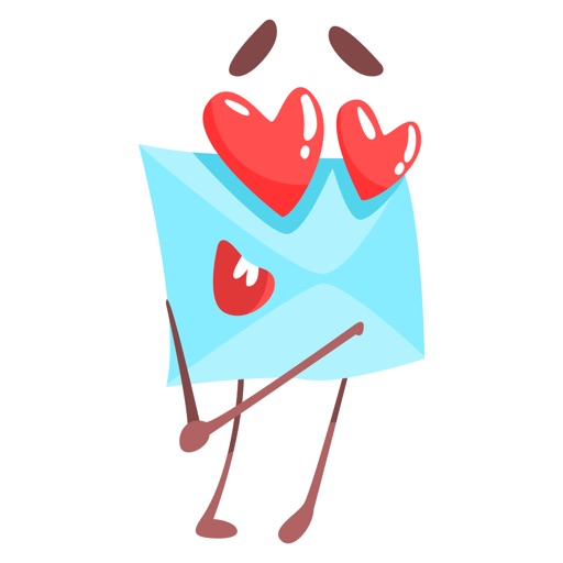 Funny Mail Envelope Stickers icon