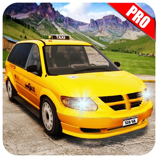 Crazy Taxi Mountain  Drive 3D Pro icon