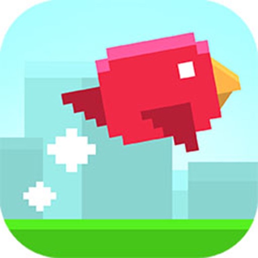 Flying Pixel Bird Escape - Tap Jumping Bird iOS App
