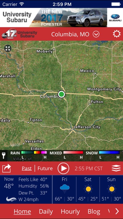 ABC 17 Stormtrack Weather App