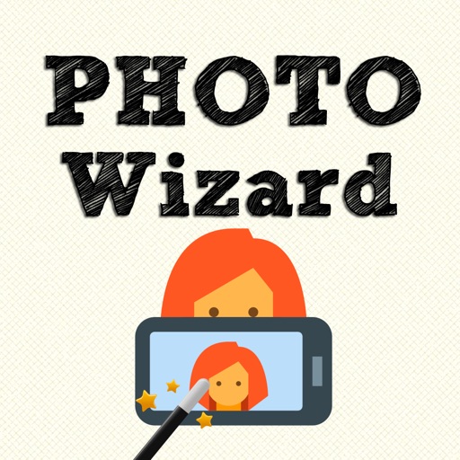 Photo Wizard - Easy photo editor & share icon