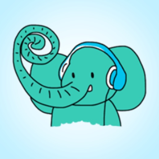 Funny Elephant > Stickers! icon