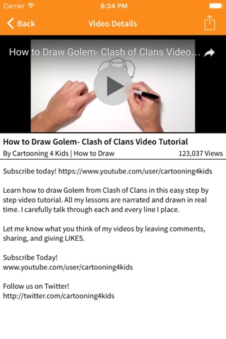 How To Draw - Learn to draw Pictures for Clash of Clans and practice drawing in app screenshot 2