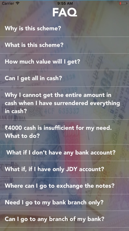 500 & 1000 Rupees Note Exchange