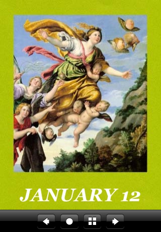 Mary Mother of the World Perpetual Calendar screenshot 3