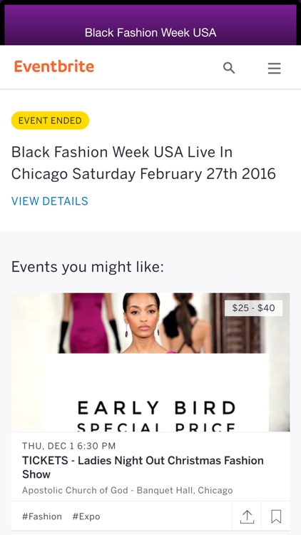 Black Fashion Week USA Event screenshot-4