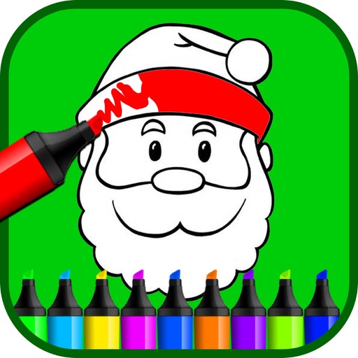 Christmas Coloring Book 1 - Christmas Game iOS App