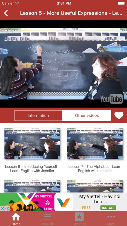 EnglishTube - Learn English with great videos screenshot-3