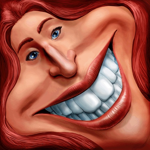 Caricature Hyper Face Morph from photos, camera shots or Facebook iOS App