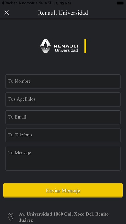 Renault Universidad screenshot-4